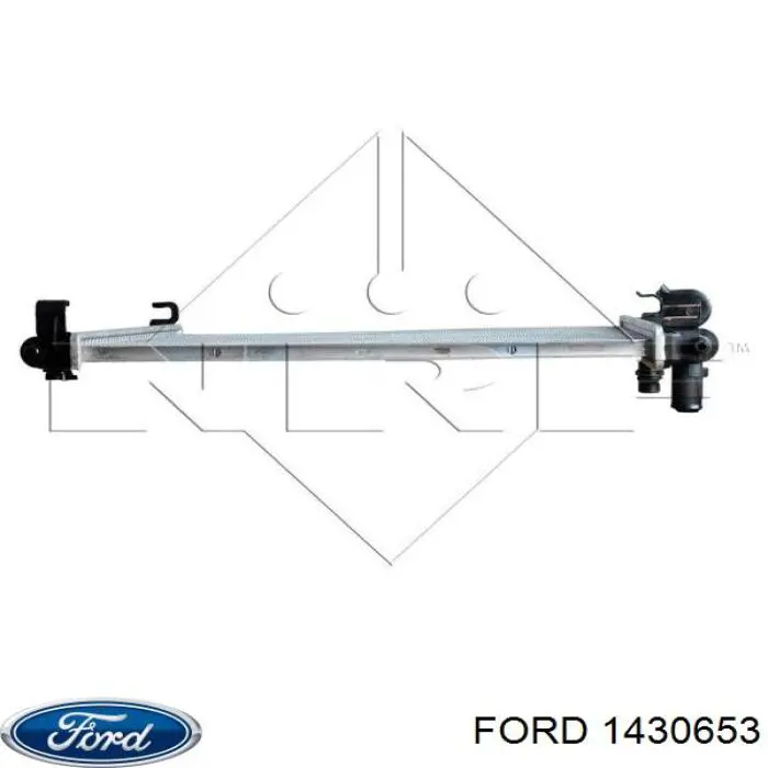 Radiador 1430653 Ford