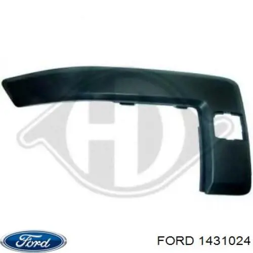 Moldura de parachoques delantero derecho para Ford Fusion (JU)