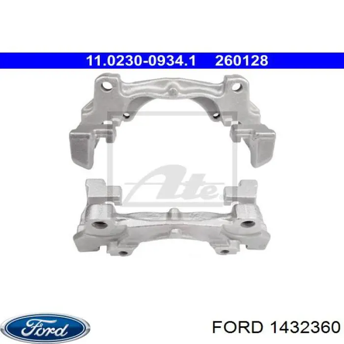 1432360 Ford soporte, pinza de freno delantera