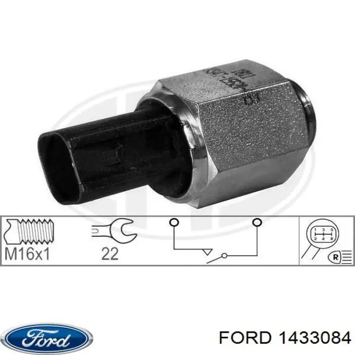 1433084 Ford sensor de marcha atrás