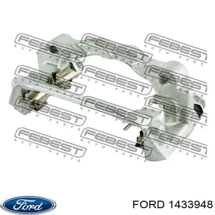 1433948 Ford soporte, pinza de freno trasera