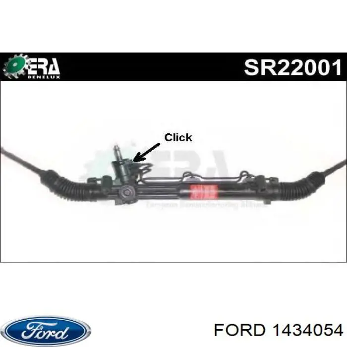 1434054 Ford Cremallera caja de direccion