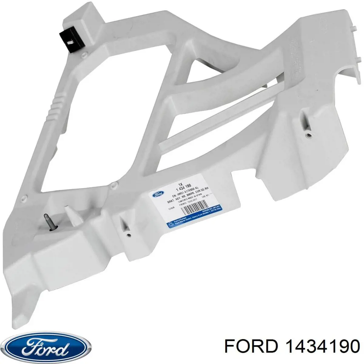 1434190 Ford soporte de parachoques trasero derecho