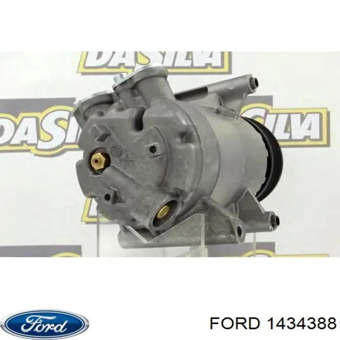 Compresor de aire acondicionado 6G9119D629FG Land Rover