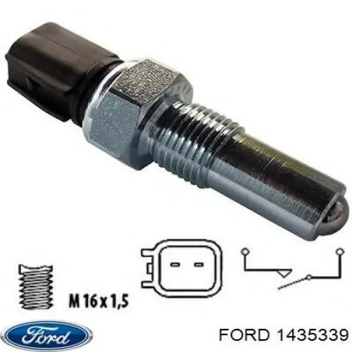 Interruptor, piloto de marcha atrás Ford Puma J2K, CF7