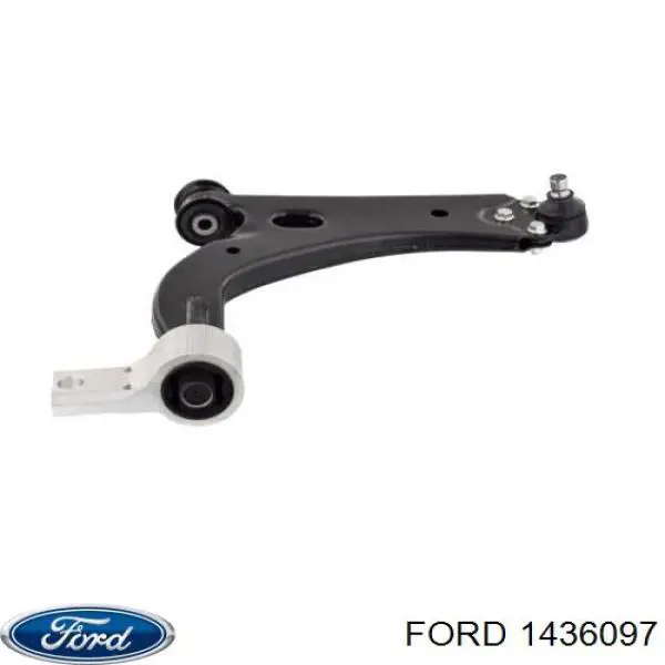 1436097 Ford barra oscilante, suspensión de ruedas delantera, inferior derecha