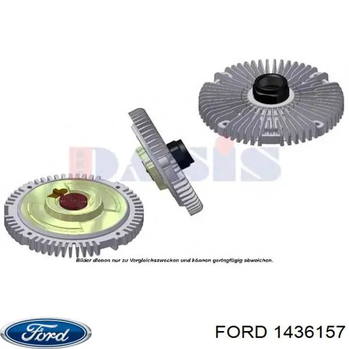 1436157 Ford rodete ventilador, refrigeración de motor