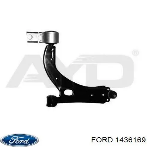 1436169 Ford barra oscilante, suspensión de ruedas delantera, inferior derecha