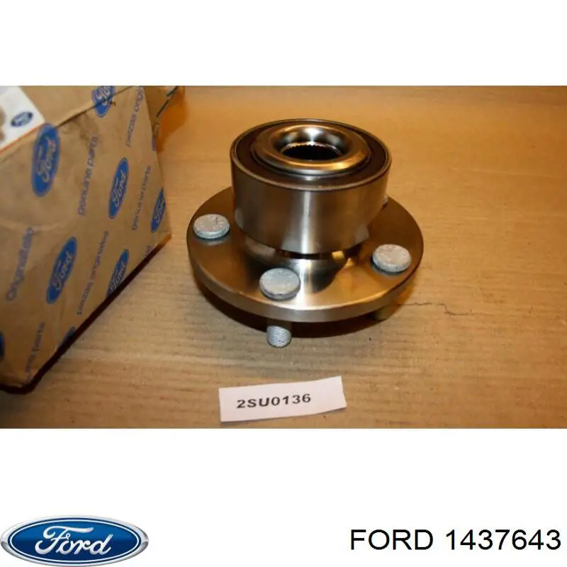 Buje de rueda delantero Ford 1437643 precio, desde 65,84 EUR