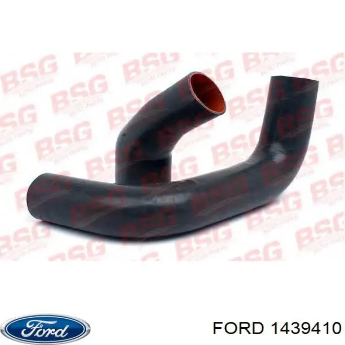 1439410 Ford tubo flexible de aire de sobrealimentación superior izquierdo
