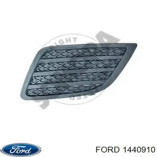 1440910 Ford rejilla de antinieblas delantera derecha