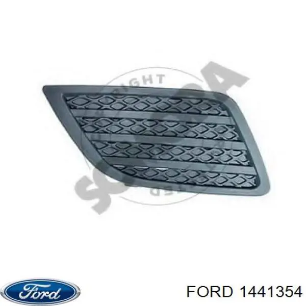 Rejilla de ventilación, parachoques para Ford Fiesta (JH, JD)