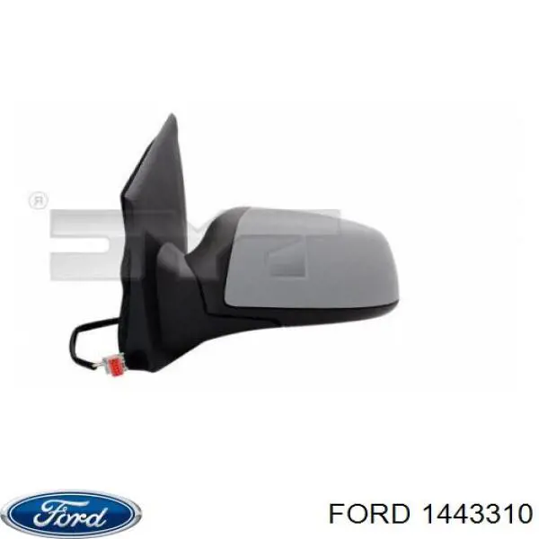 1443310 Ford espejo retrovisor izquierdo