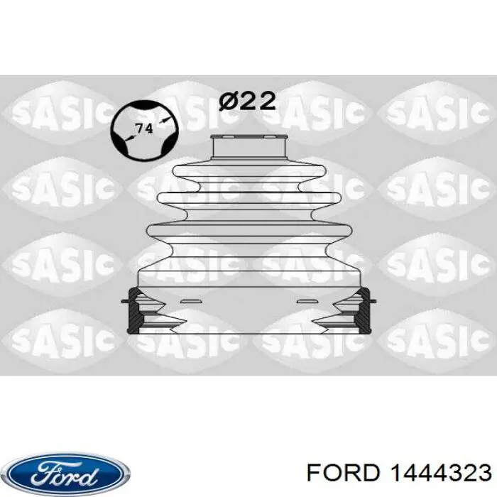 Comprar 1444323 Ford Fuelle de semieje delantero interior