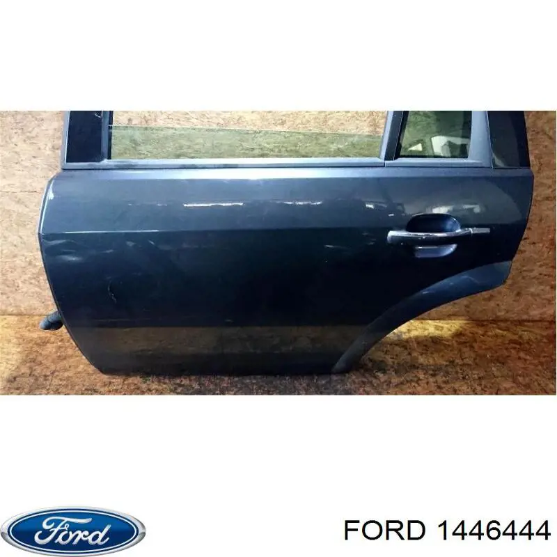 1446444 Ford puerta trasera izquierda