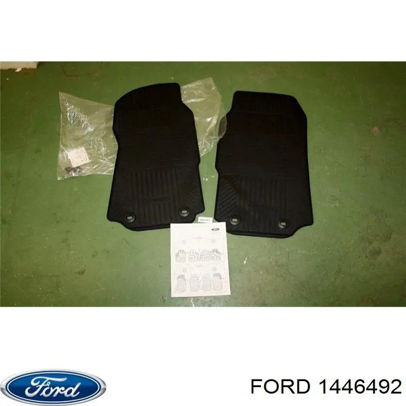 1499530 Ford juego de esteras delanteras, 2 piezas