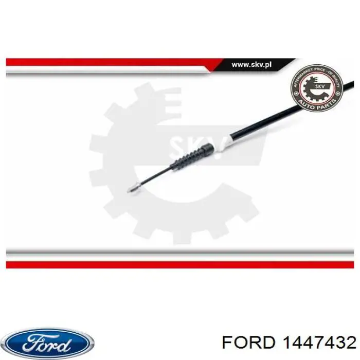 Cable de freno de mano trasero derecho/izquierdo Ford 1447432 precio, desde 16,58 EUR