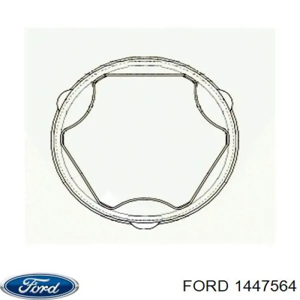 Comprar 1447564 Ford Fuelle de semieje delantero interior