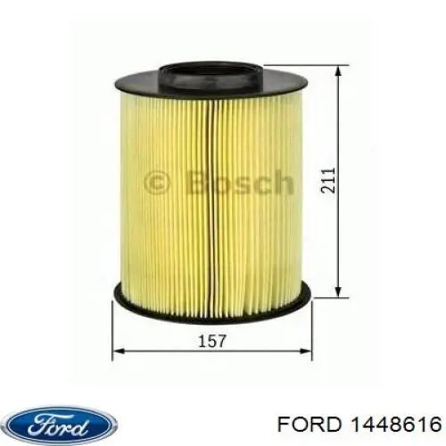 1448616 Ford filtro de aire