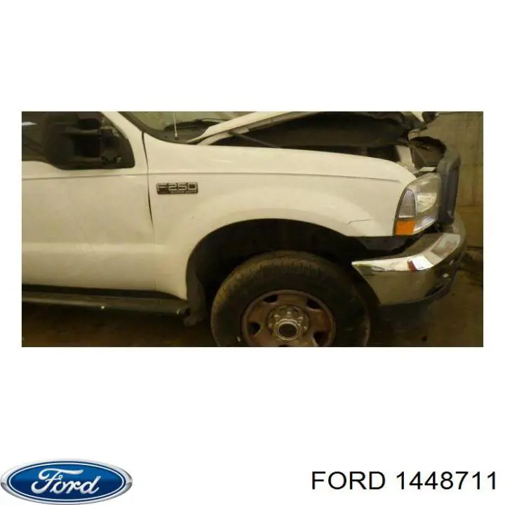 4388040 Ford bisagra de puerta de batientes trasera derecha inferior