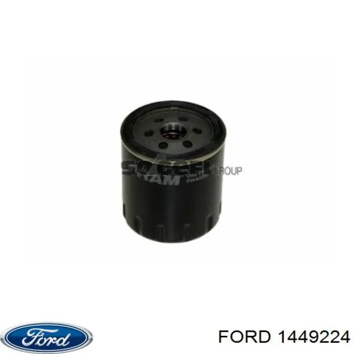 1449224 Ford Manguera superior del radiador