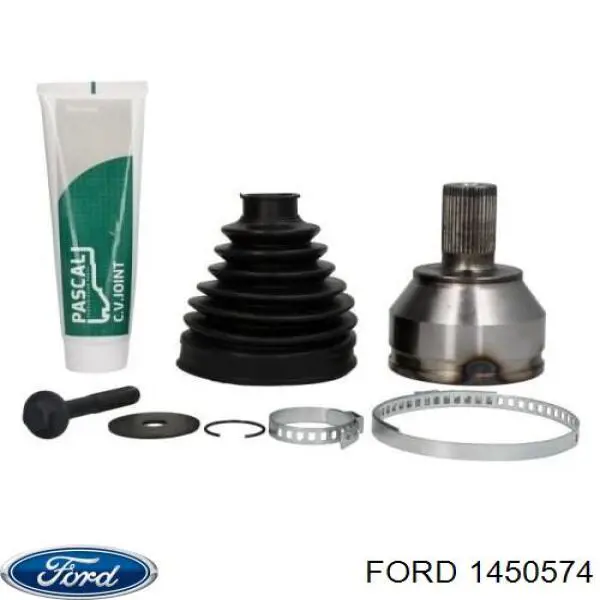 1450574 Ford árbol de transmisión delantero derecho