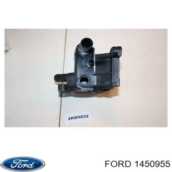 1450955 Ford brida del sistema de refrigeración (triple)