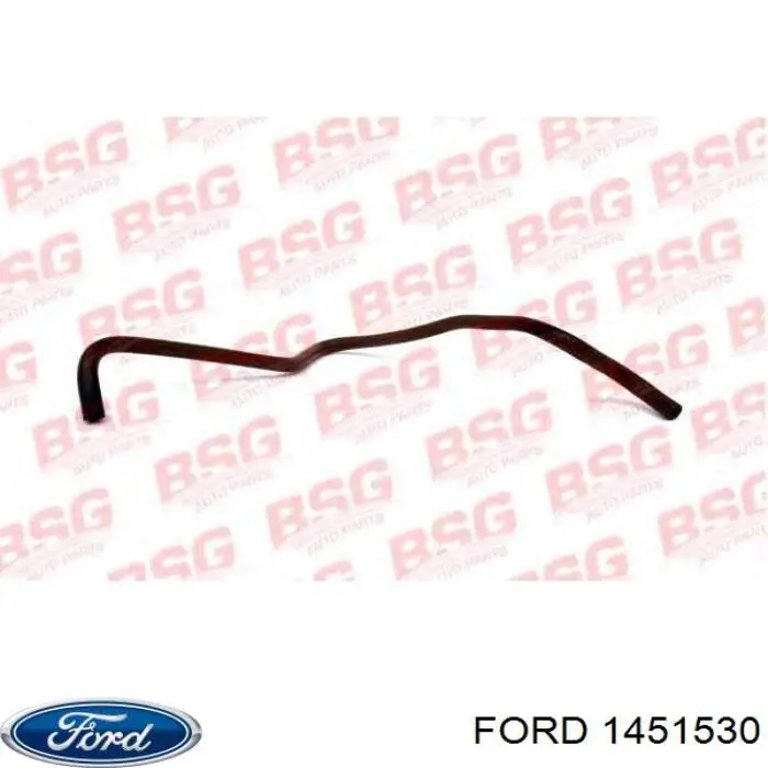 1451530 Ford tubería de radiador, tuberia flexible calefacción, superior