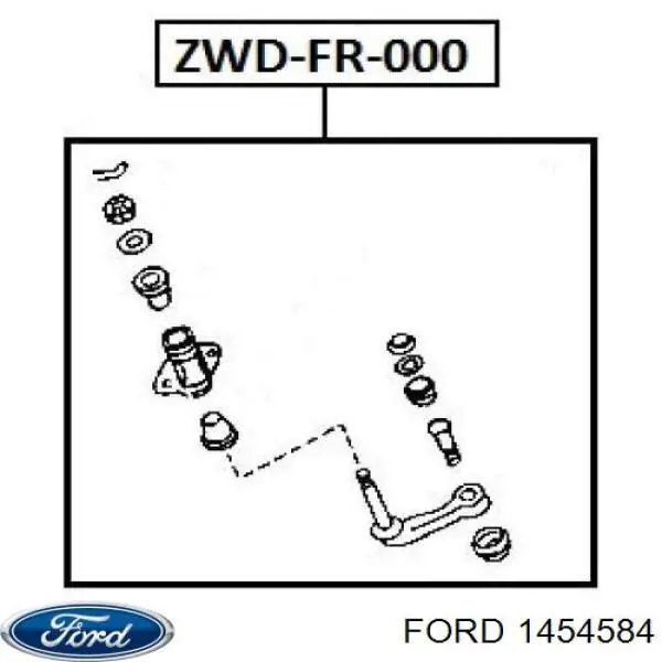 Comprar 1454584 Ford Brazo oscilante