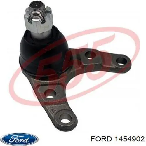 1454902 Ford rótula de suspensión inferior