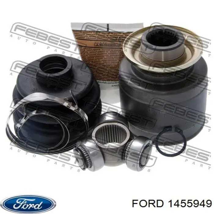 1455949 Ford fuelle, árbol de transmisión delantero interior