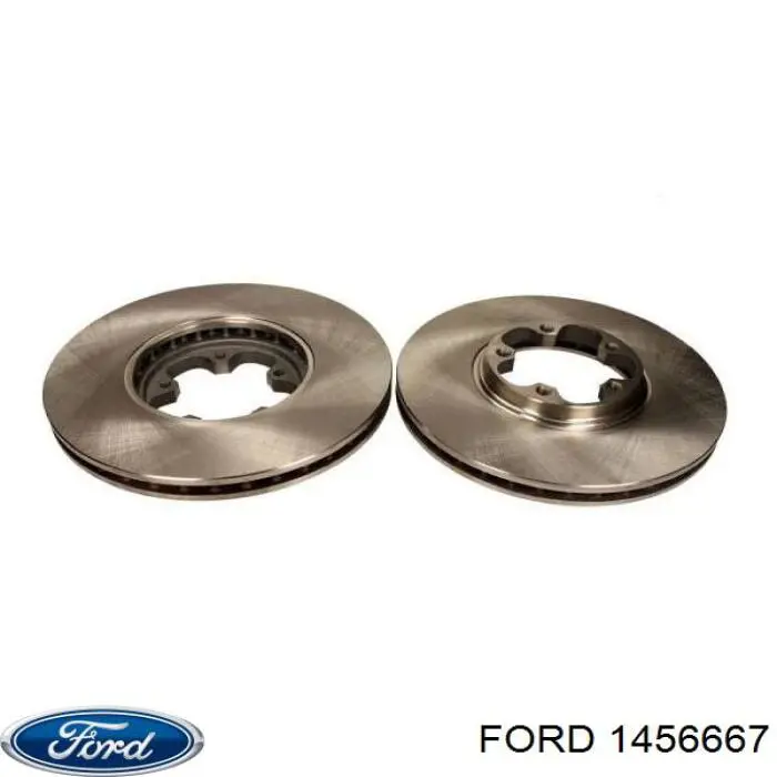 1456667 Ford disco de freno delantero