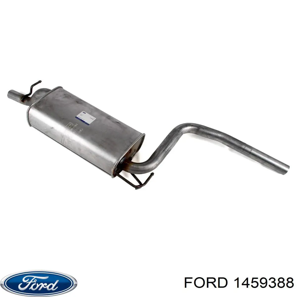 1459388 Ford silenciador del medio