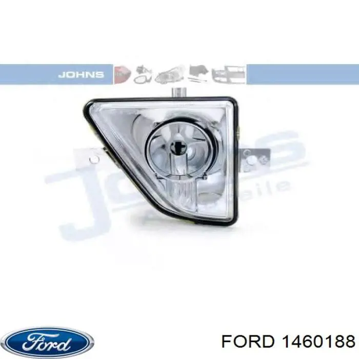 1460188 Ford reflector, parachoques trasero, derecho