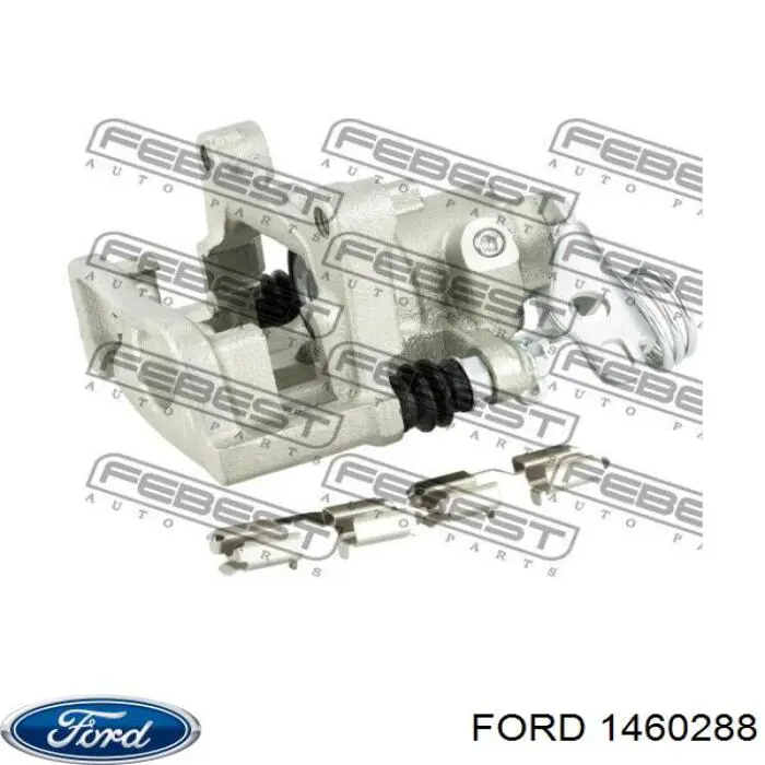 1460288 Ford Soporte de la pinza de freno trasera