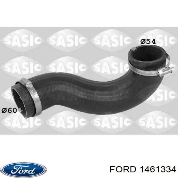 1461334 Ford tubo flexible de aire de sobrealimentación derecho