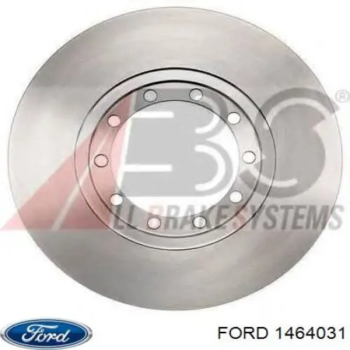 1464031 Ford disco de freno trasero