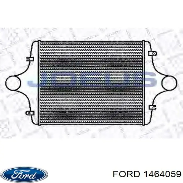 1464059 Ford muelle de suspensión eje delantero