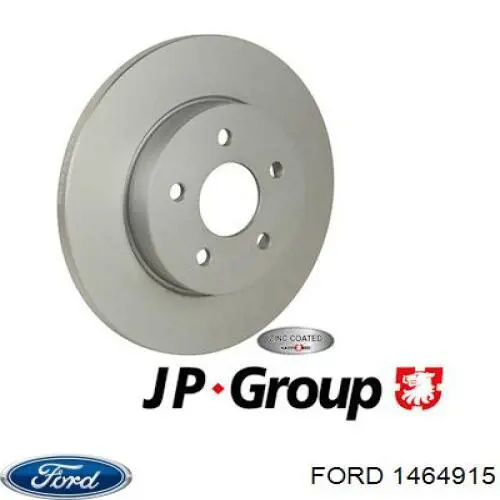 Disco de freno trasero Jaguar X-type CF1