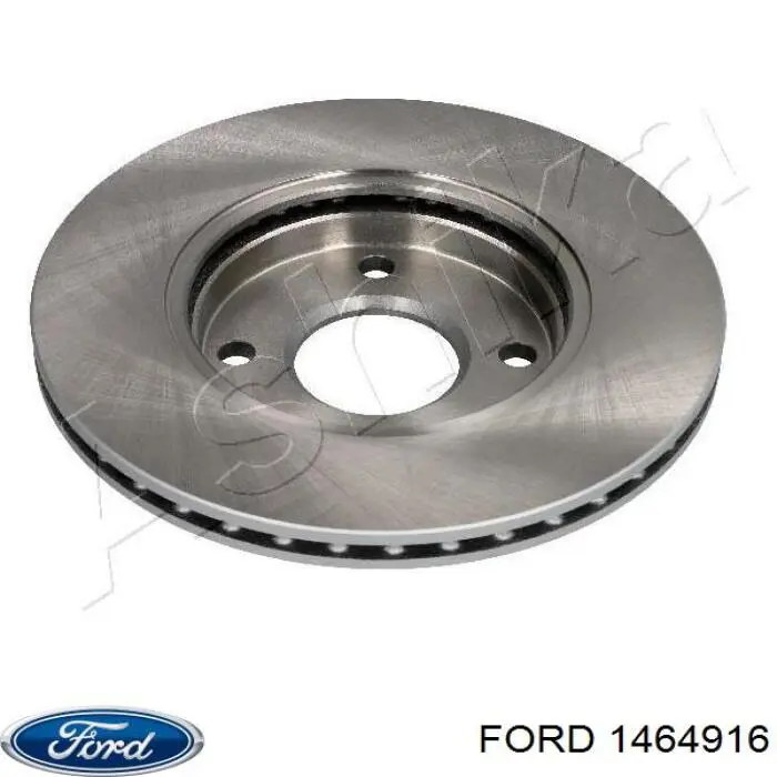 1464916 Ford disco de freno delantero