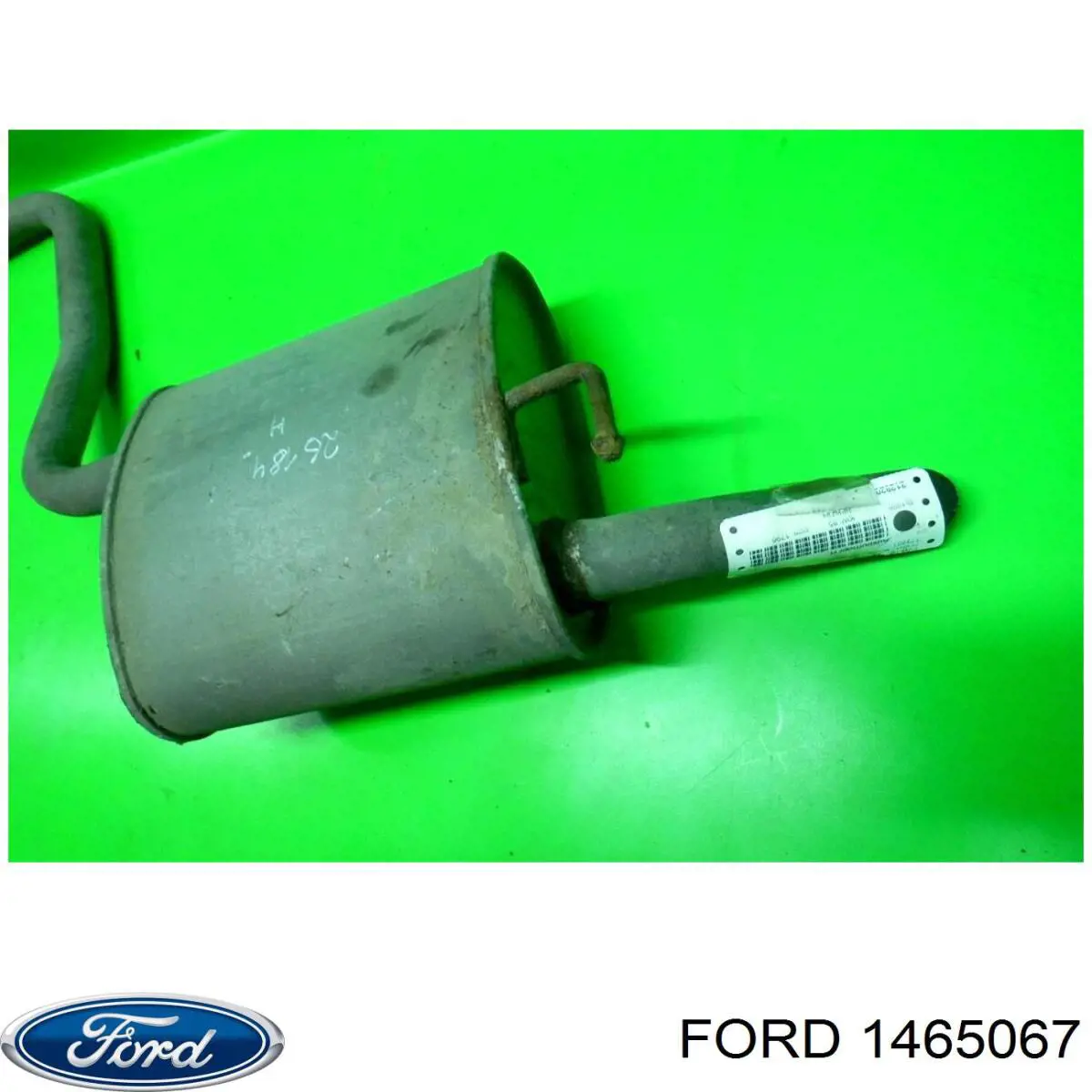 1465067 Ford silenciador posterior