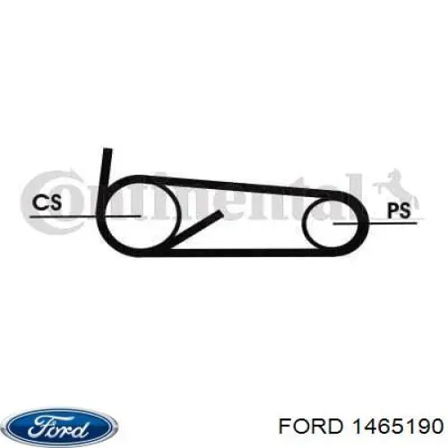 1465190 Ford correa trapezoidal