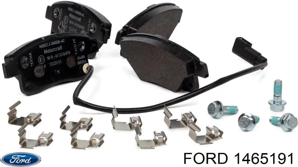 Correa de alternador 1465191 Ford