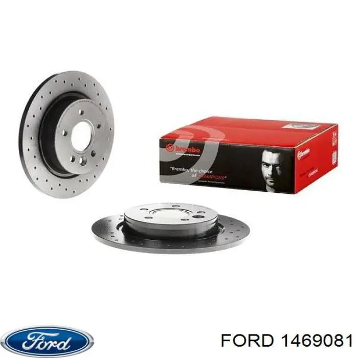 Disco de freno trasero Volvo V40 525, 526