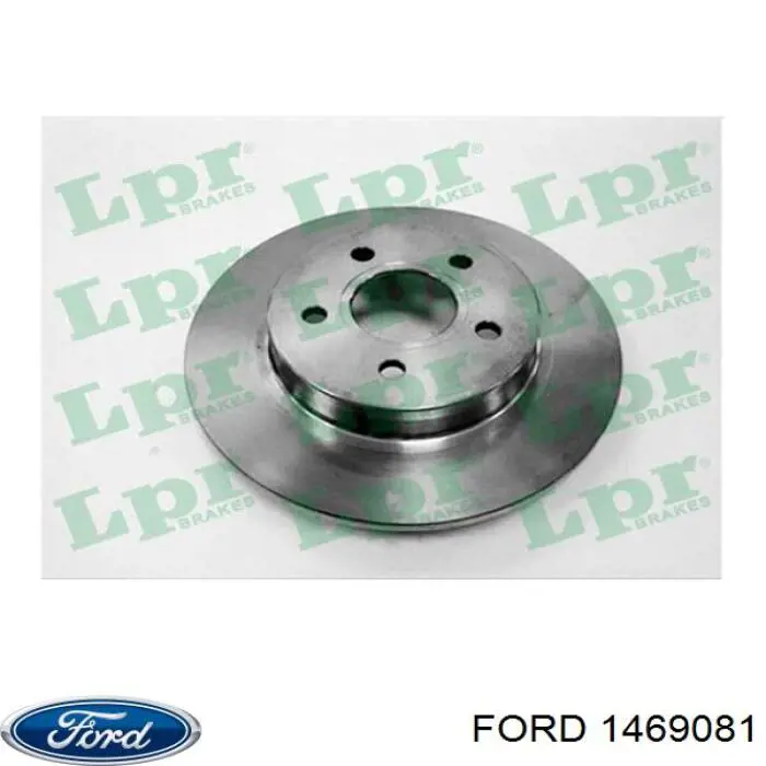 Disco de freno trasero Volvo V40 525, 526
