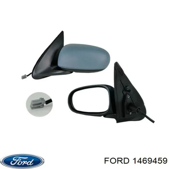 Espejo de retrovisor izquierdo 1381872 Ford