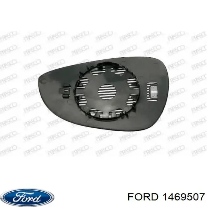 1469507 Ford cristal de espejo retrovisor exterior derecho