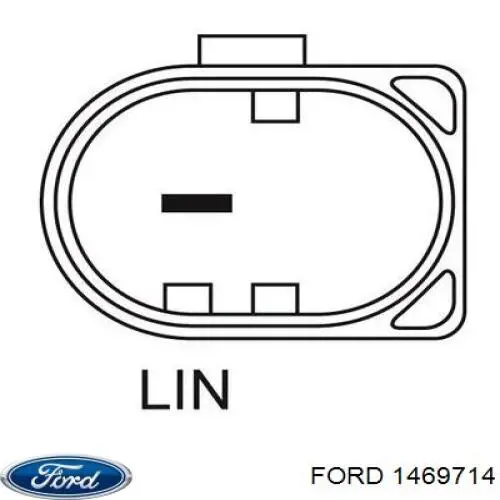 Alternador GL1001 Ford