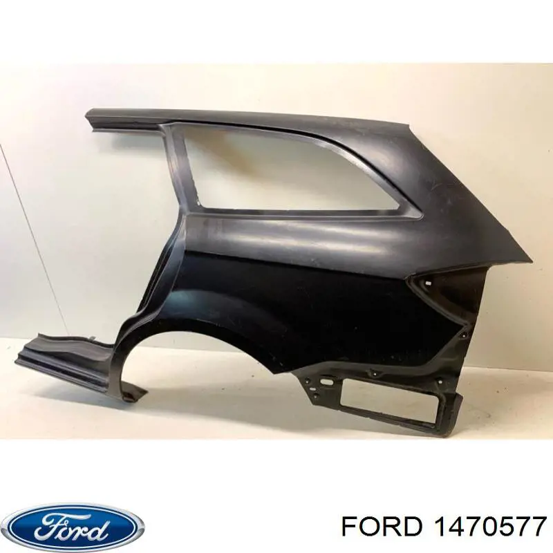 Guardabarros trasero izquierdo para Ford Mondeo (CA2)