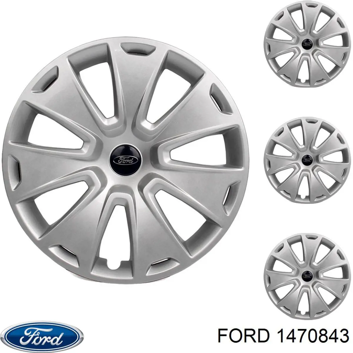 Tuerca seguridad de rueda Ford 1470843 precio, desde 1,65 EUR